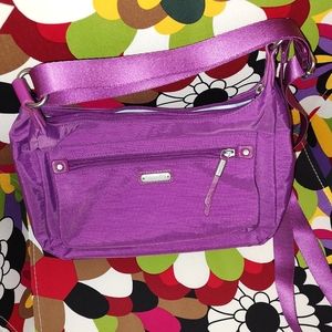 Baggallini Medium Size Purple Hobo Purse